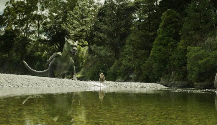 Disneys-Petes-Dragon-Pete-Dragon-in-water