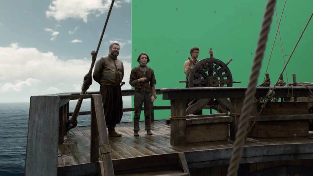Why is a scene shot with green screen for adding special&nbsp;effects?