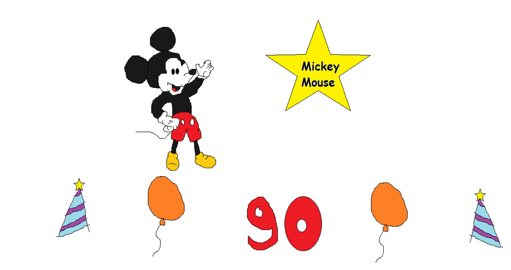 MICKEY MOUSE TURNS&nbsp;90!!!!