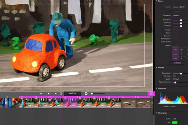 Stop motion software