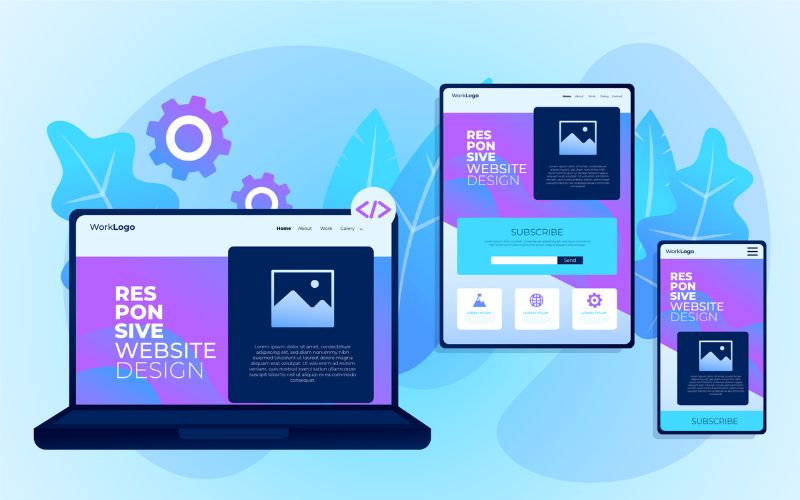 responsive and mobile friendly website